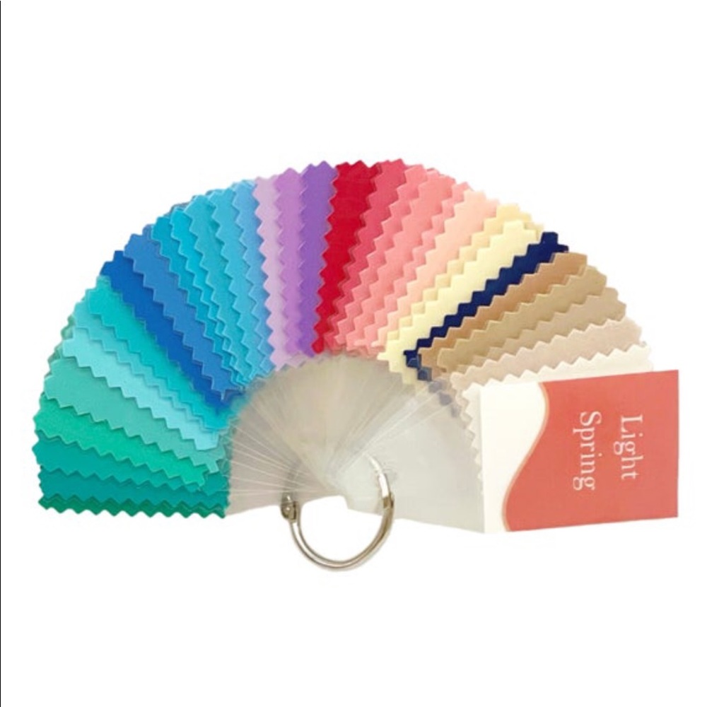 Light Spring 25 card Seasonal Color Fan by Style Solutions for You